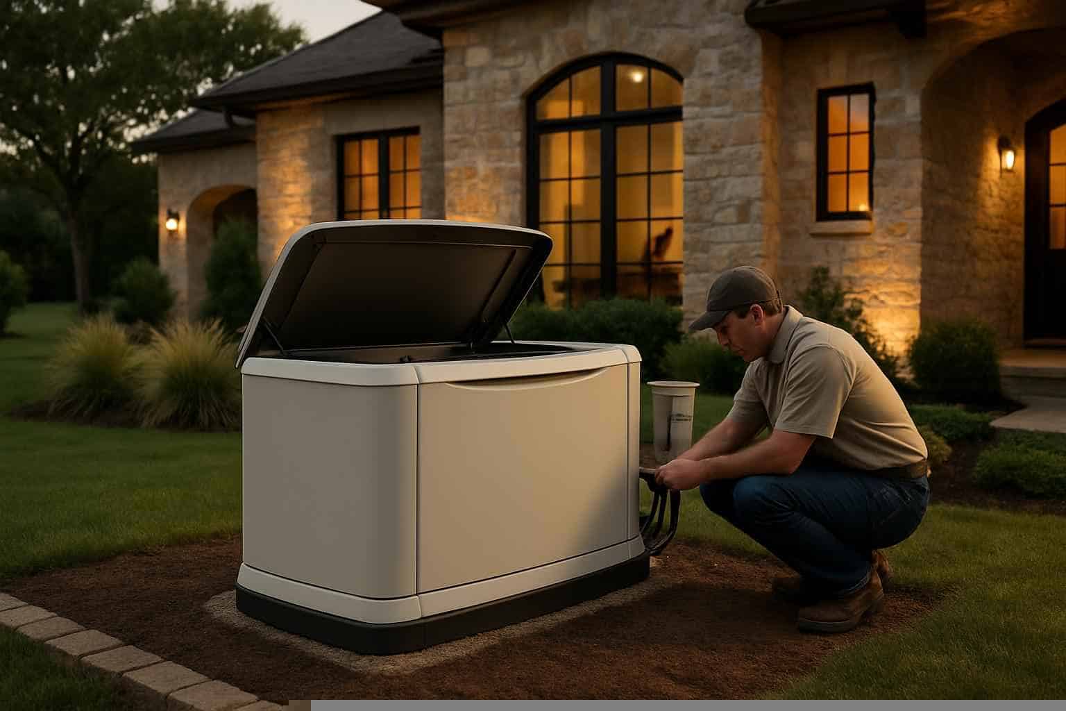 Electrical Contractor In Granite Shoals TX Generator Installation Contractor in Granite Shoals TX