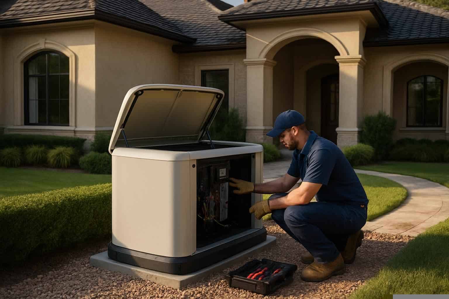 Generator Installation Contractor in Kingsland TX
