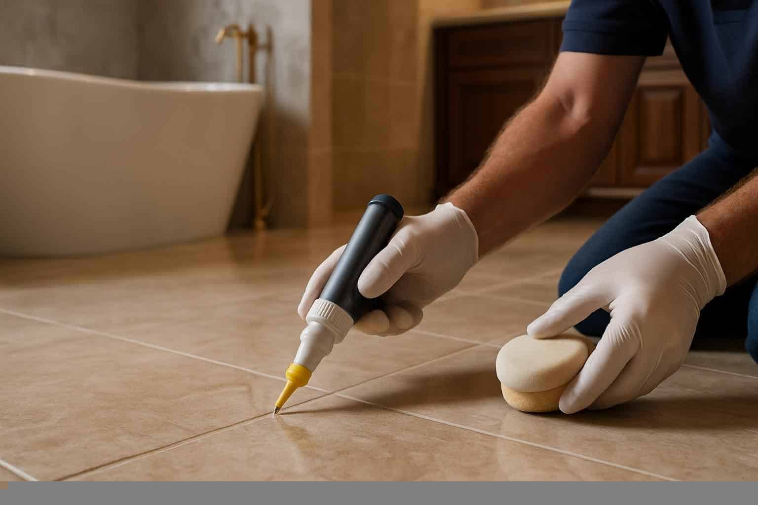 Grout Repair Sealing Service in Kingsland TX