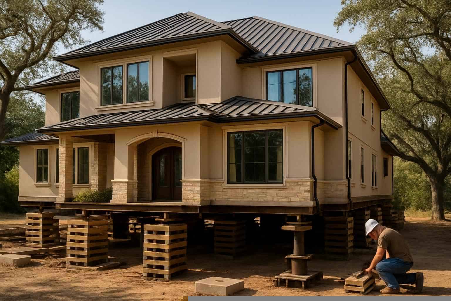 Foundation Repair Pier Beam Contractor In Kingsland TX House Lifting Shimming Contractor in Kingsland TX