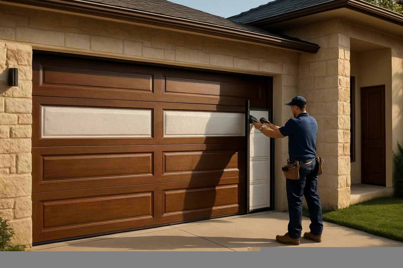 Insulated Garage Door Installation Service in Llano TX