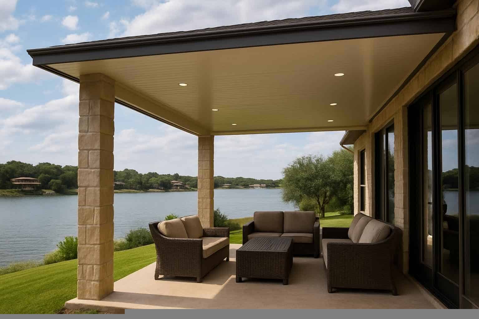 Insulated Patio Cover Installation in Granite Shoals TX