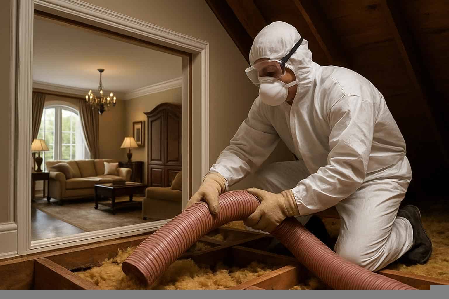 Spray Foam Insulation Contractor In Kingsland TX Insulation Removal Service In Kingsland TX