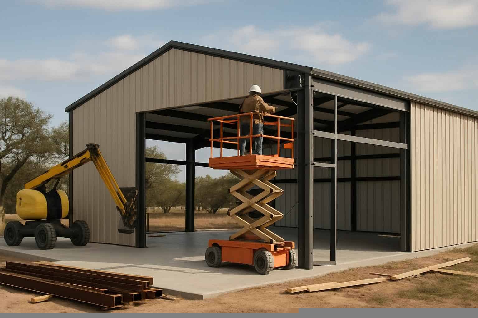 Metal Building Construction Company in Kingsland TX