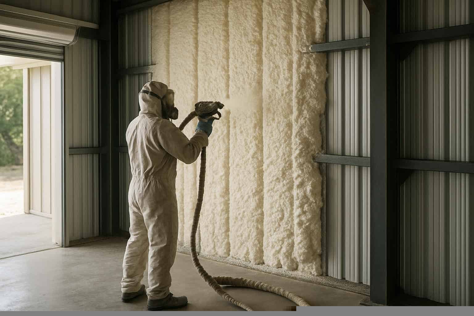 Metal Building Spray Foam Contractor in Granite Shoals TX