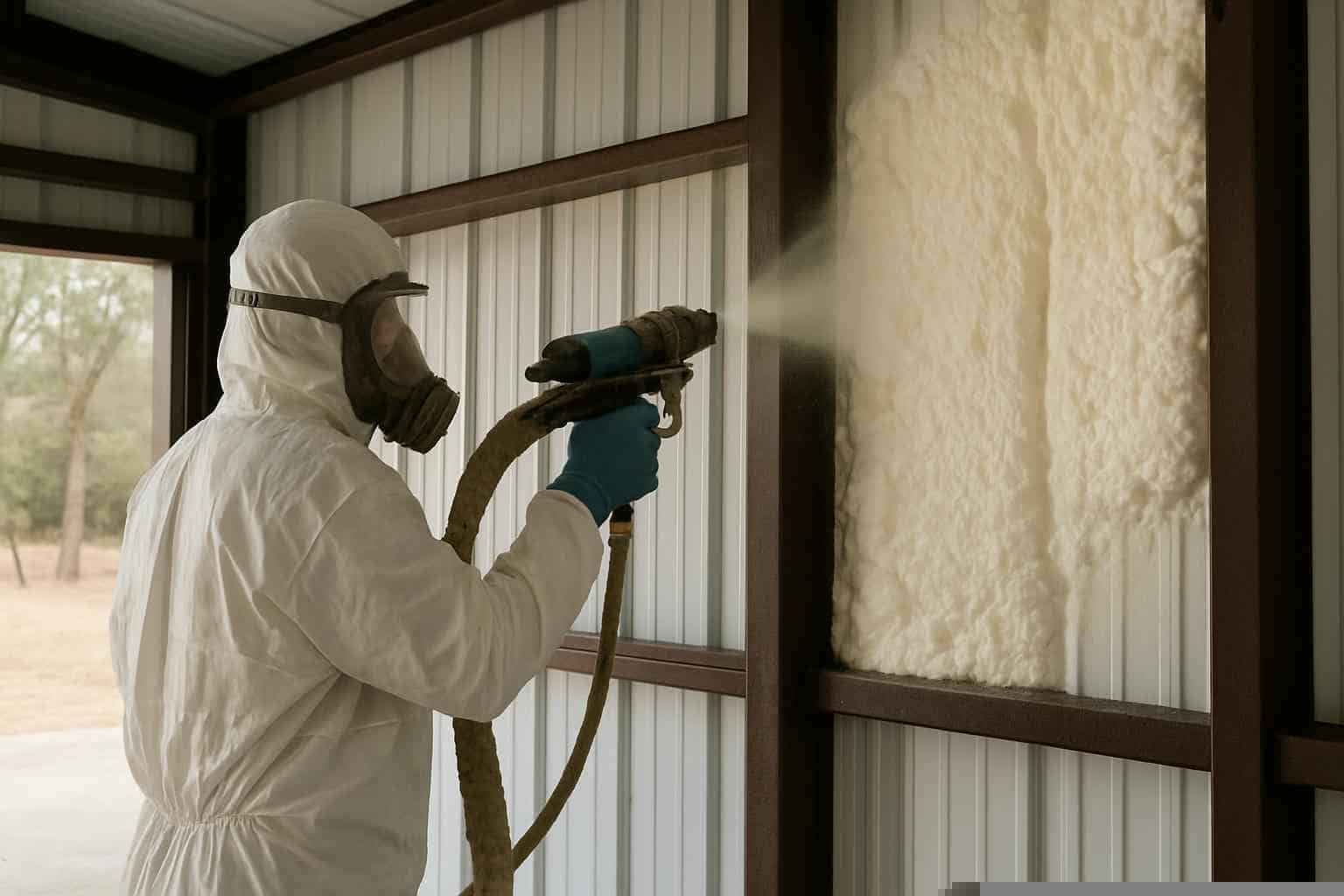 Spray Foam Insulation Contractor In Kingsland TX Metal Building Spray Foam Contractor In Kingsland TX