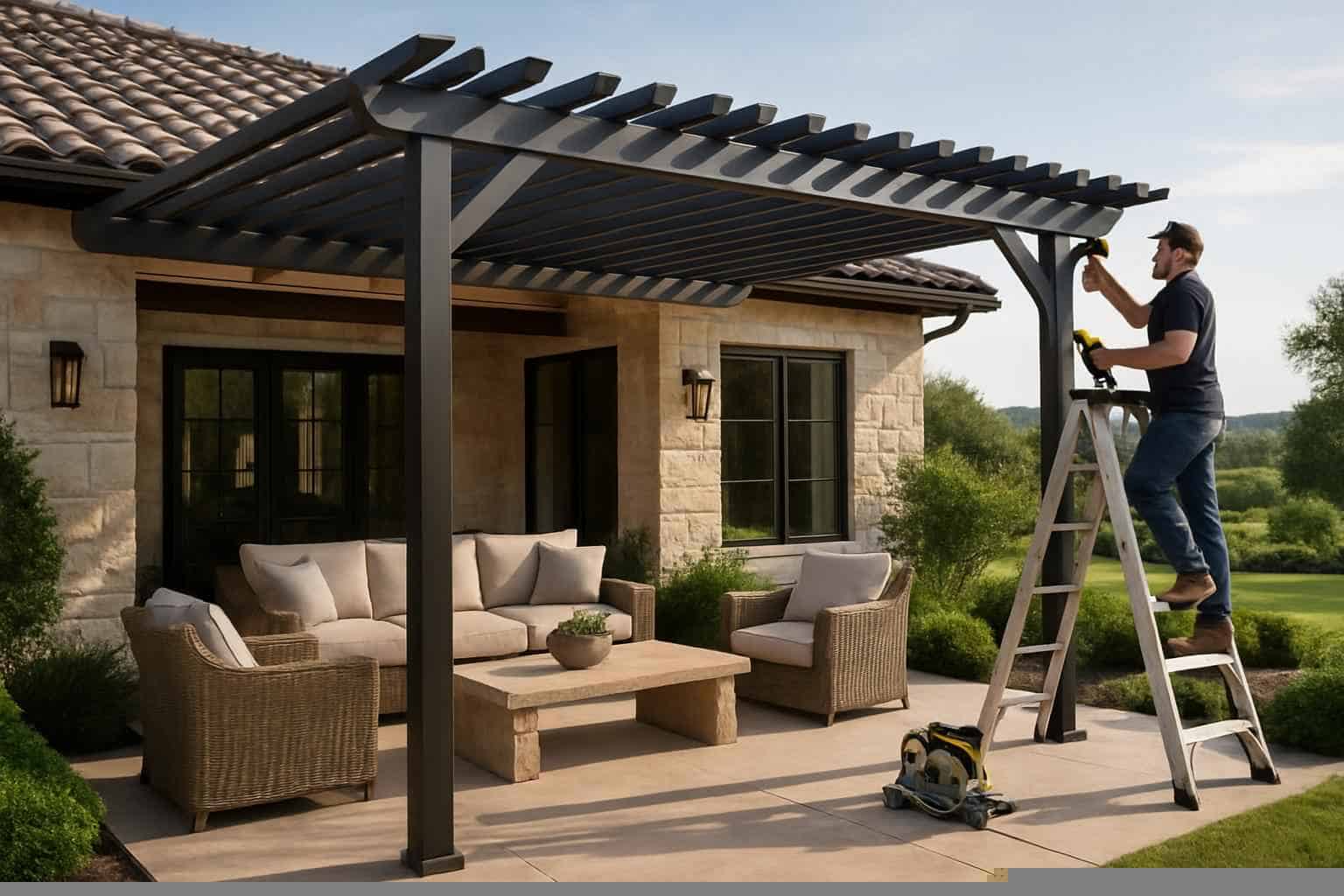 Metal Pergola Builder In Llano TX