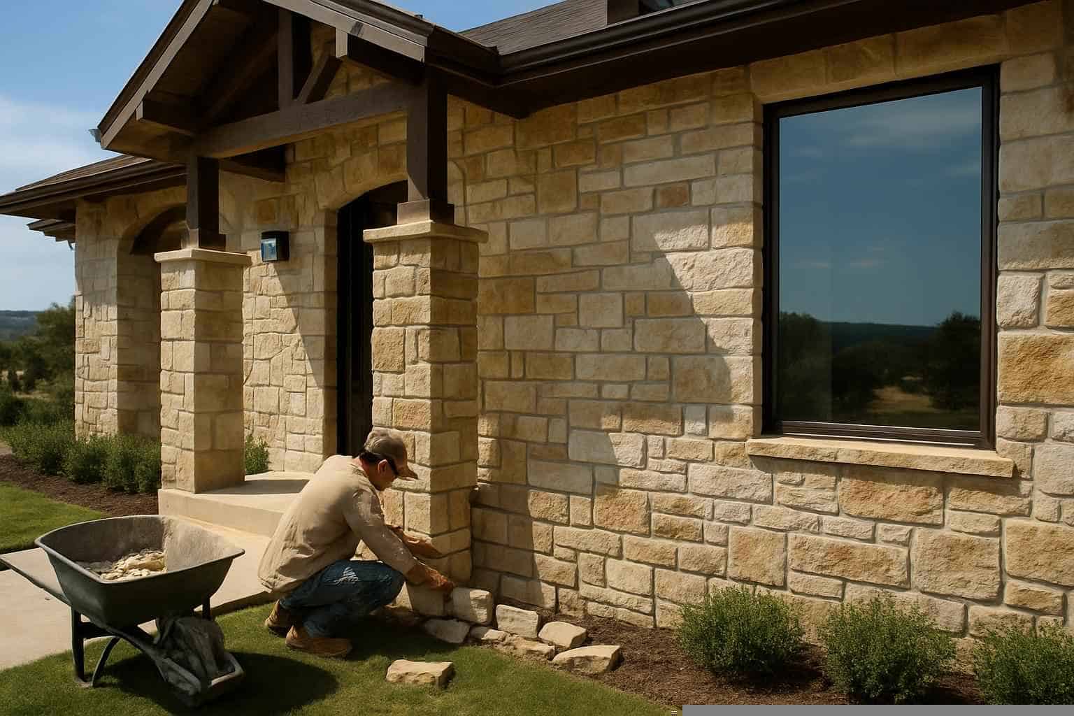 Natural Stone Siding Contractor in Kingsland TX