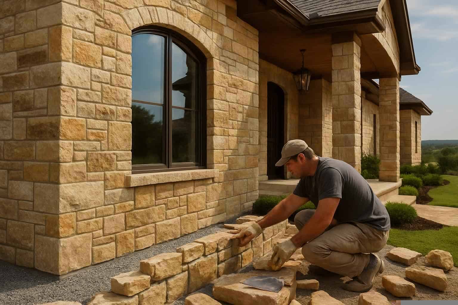 Natural Stone Siding Contractor in Llano TX