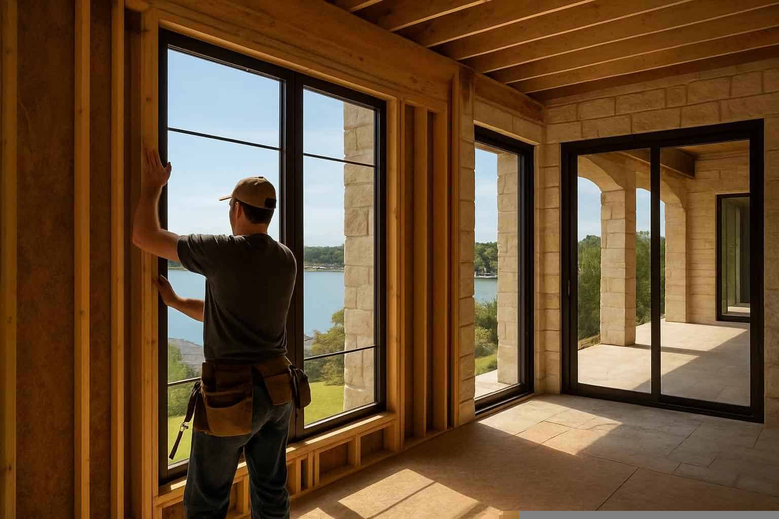 New Construction Window Installation in Granite Shoals TX