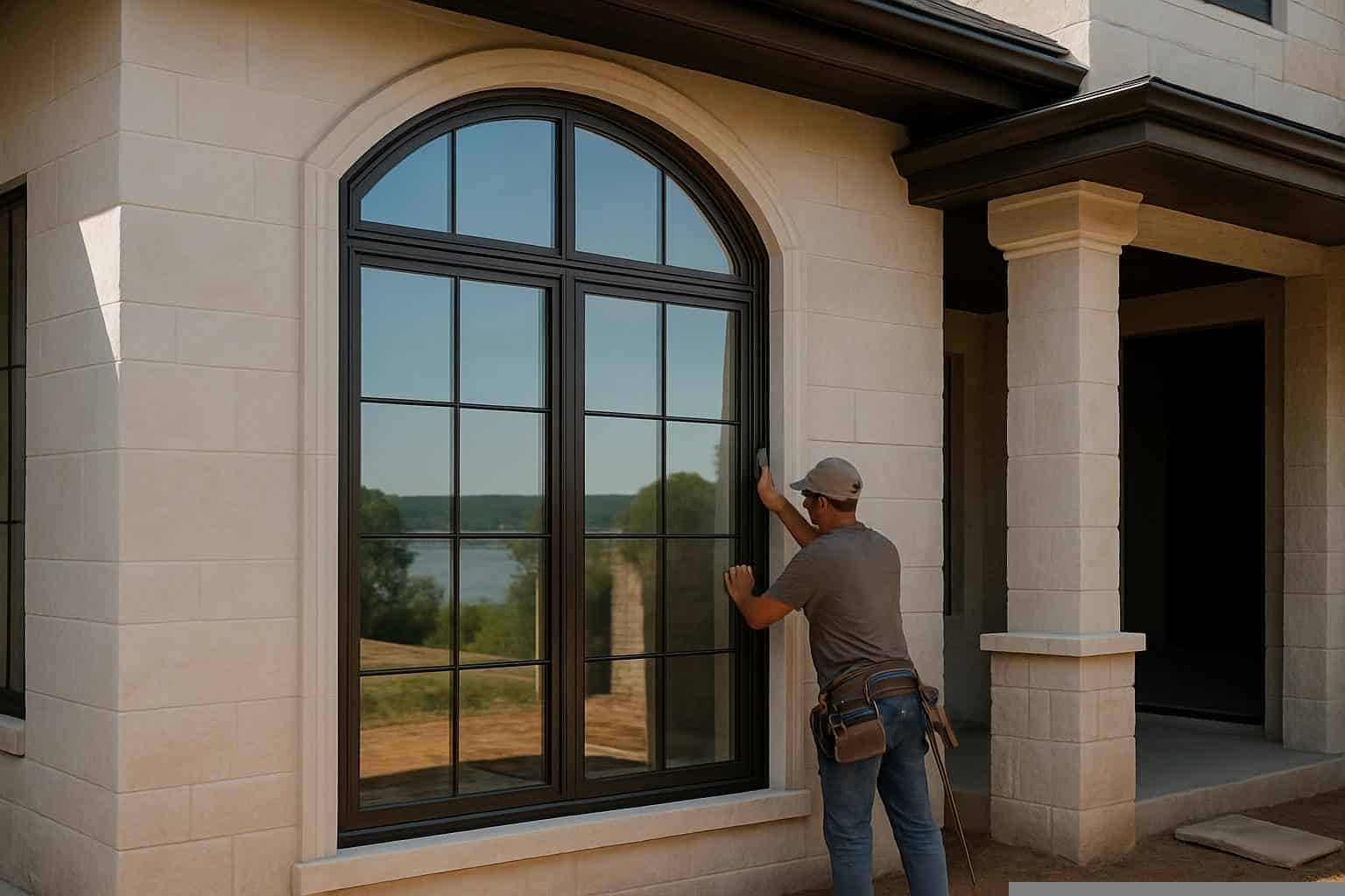 New Construction Window Installation in Kingsland TX