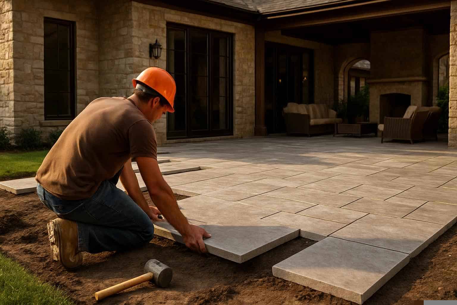 Patio Slab Installation Service in Kingsland TX
