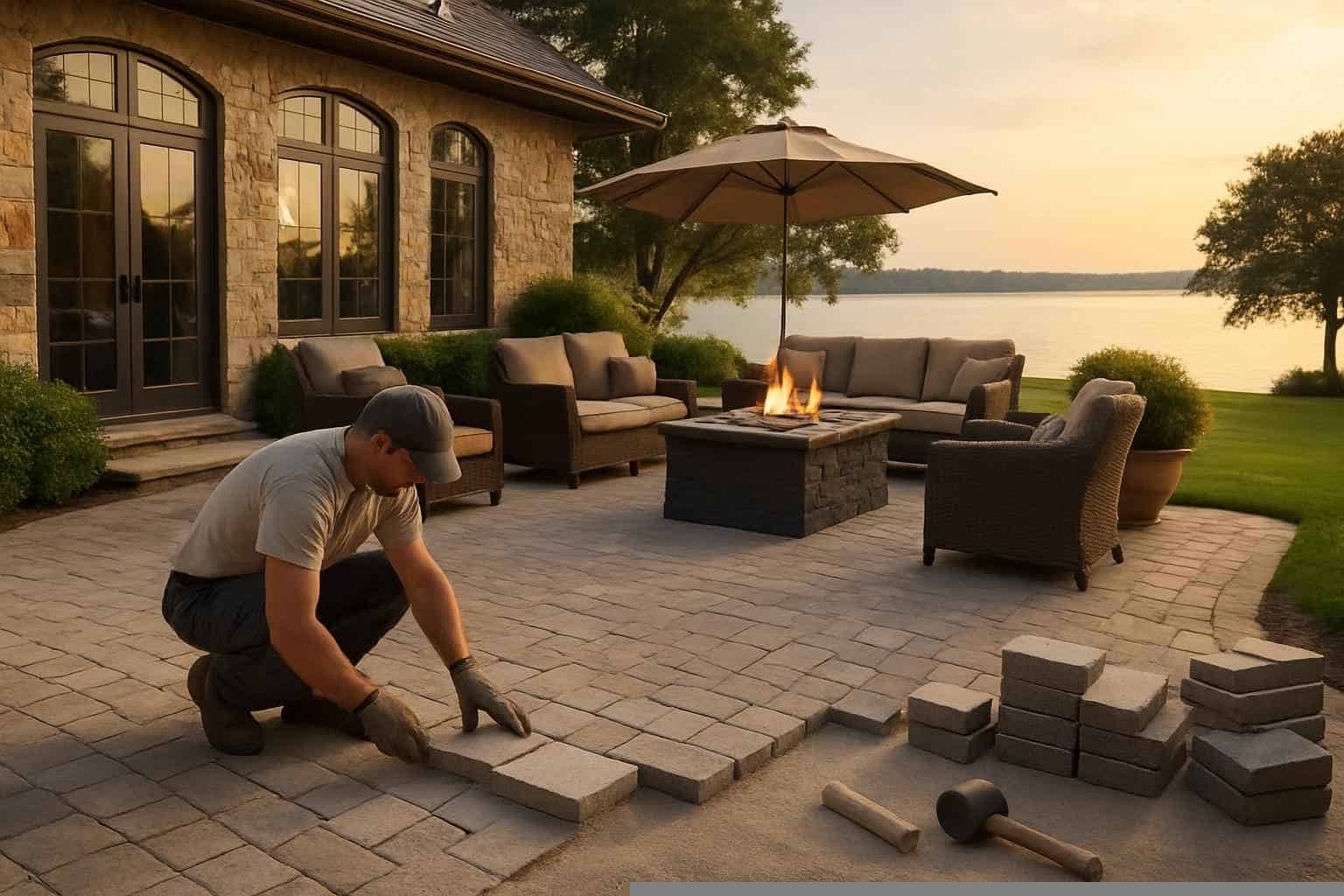 Paver Patio Installation Company in Granite Shoals TX