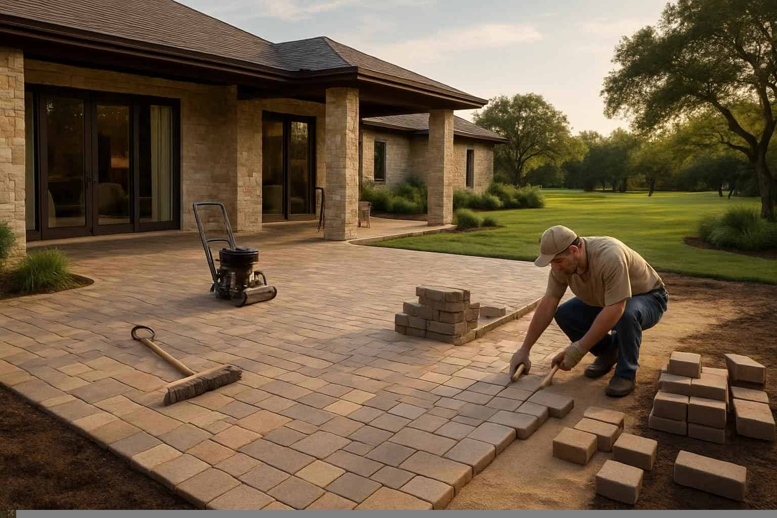 Paver Patio Installation Company in Llano TX