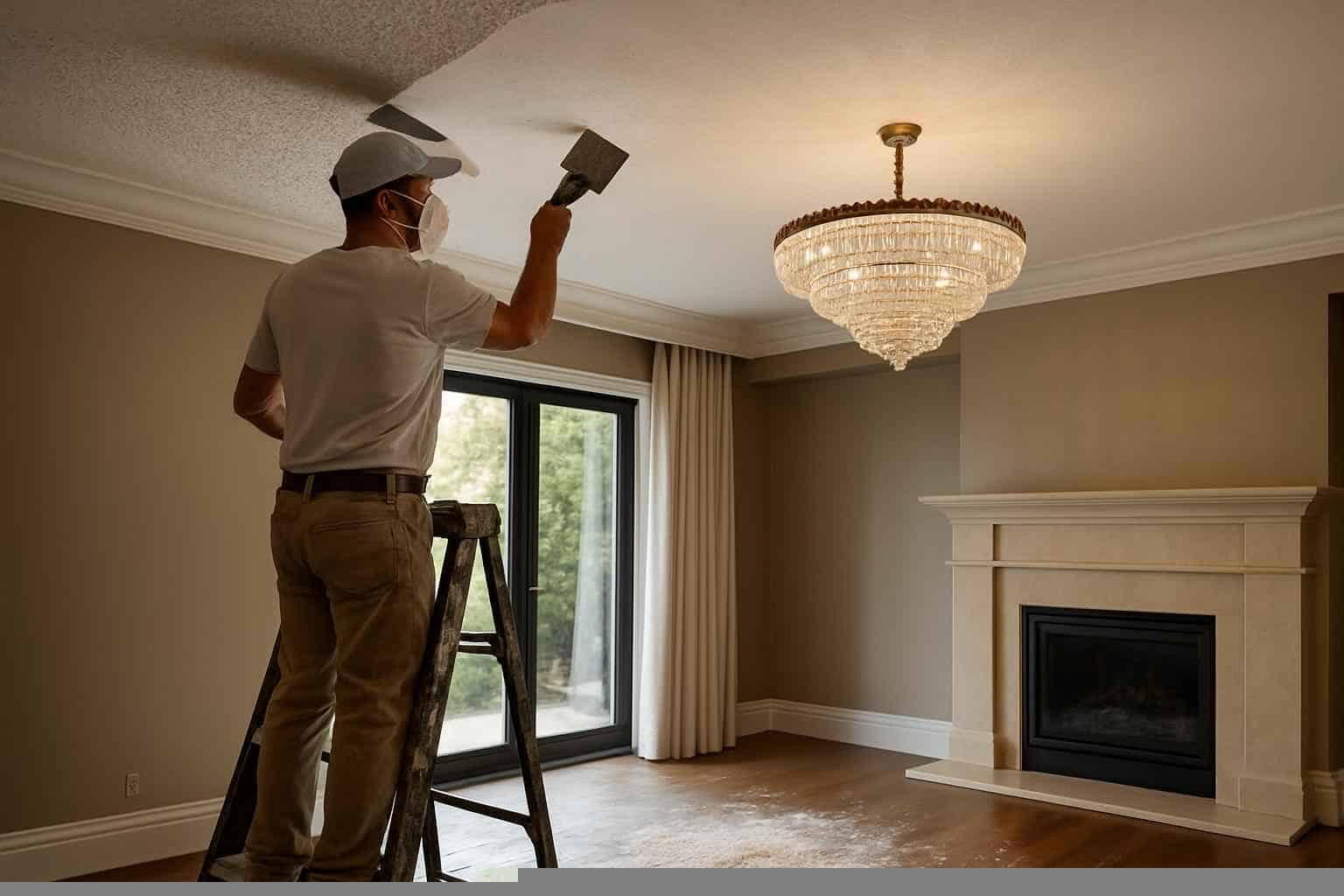 Drywall Installation Contractor In Granite Shoals TX Popcorn Ceiling Removal Service in Granite Shoals TX