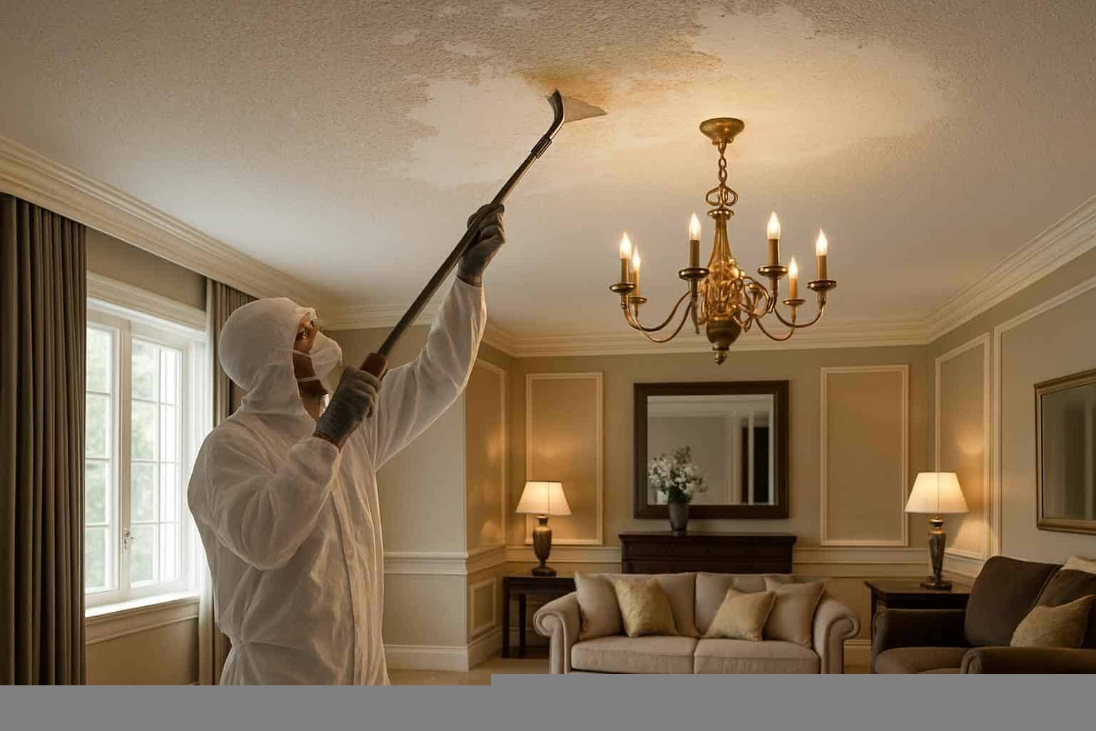 Popcorn Ceiling Removal Service in Kingsland TX