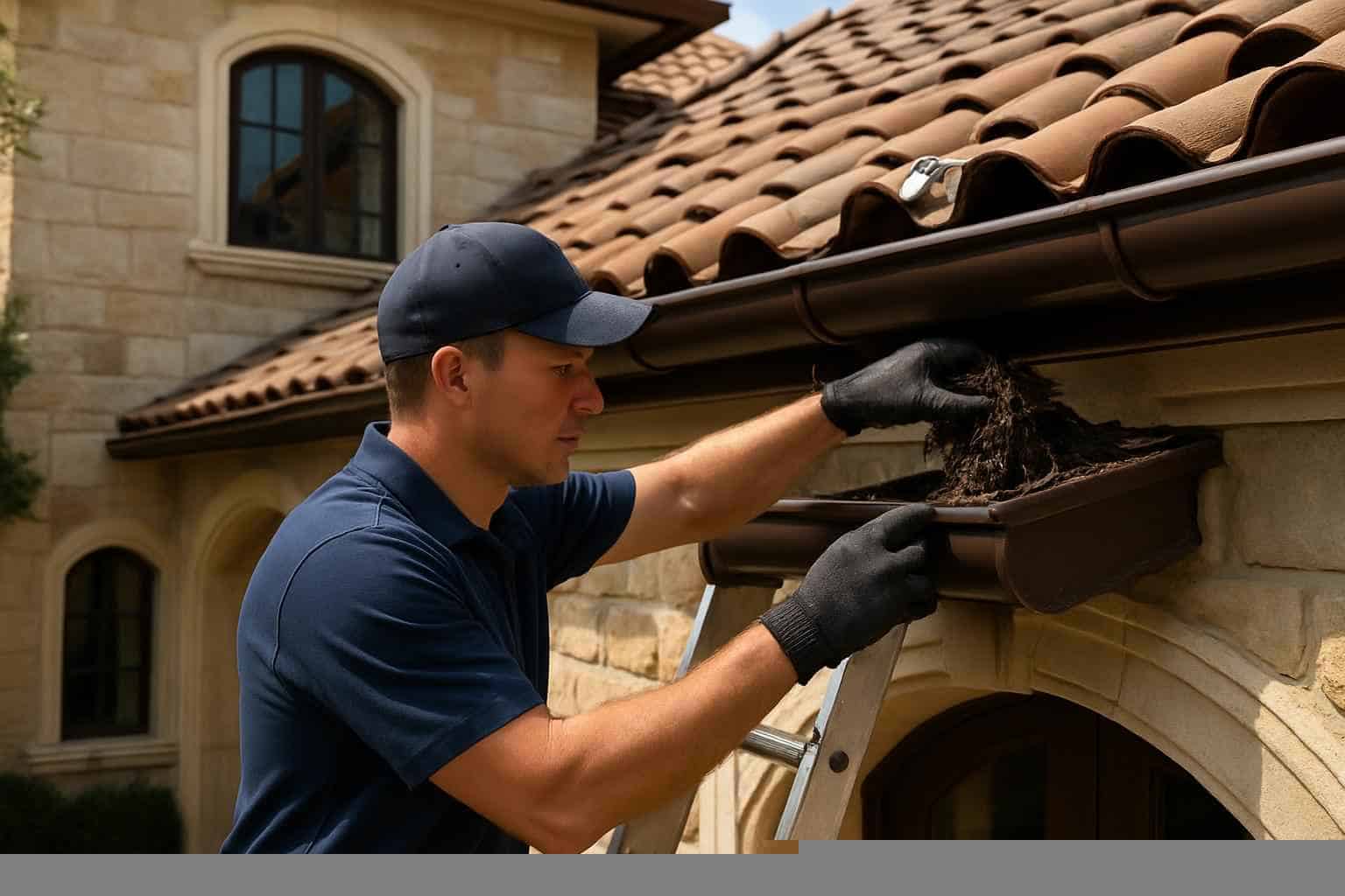 Gutter Installation Contractor In Llano TX Rain Gutter Cleaning Service in Llano TX
