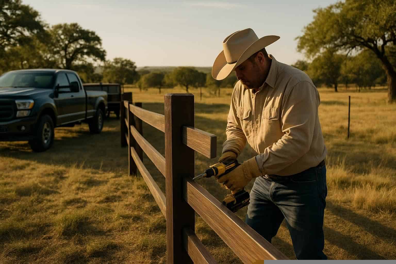 Ranch Fence Builder in Llano TX