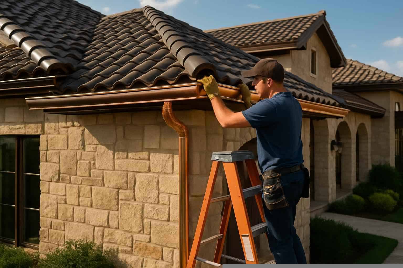 Gutter Installation Contractor In Llano TX Seamless Gutter Installer in Llano TX