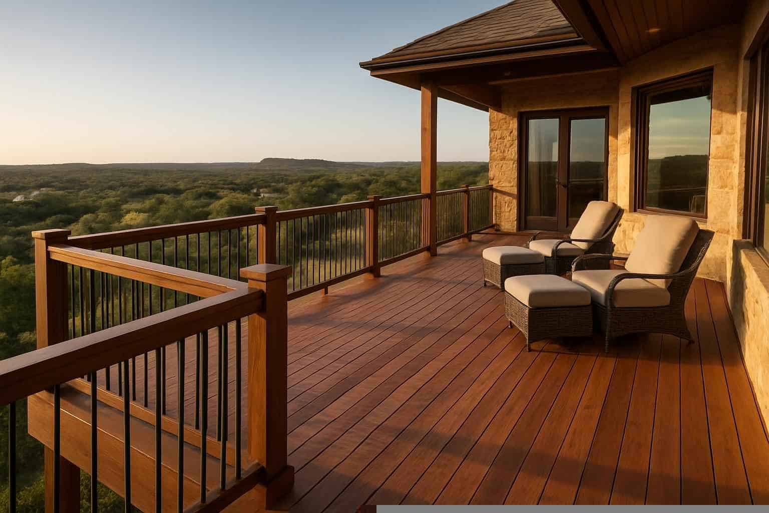 Deck Construction Contractor In Llano TX Second Story Deck Builder in Llano TX