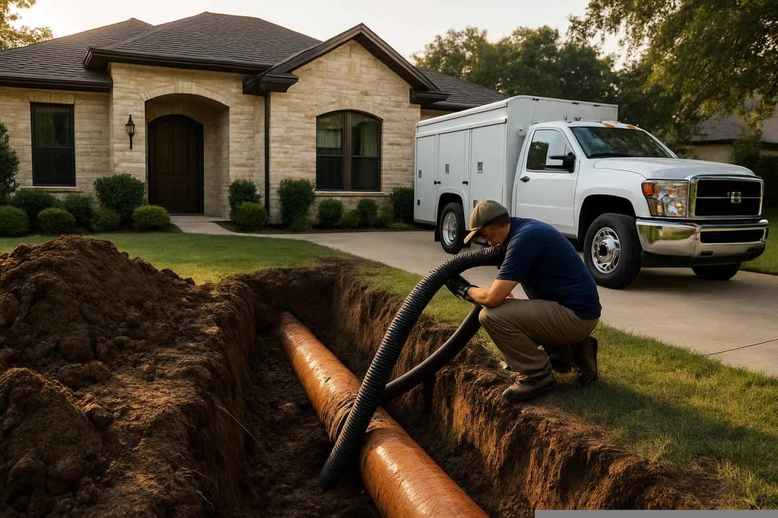 Sewer Line Repair Company in Kingsland TX