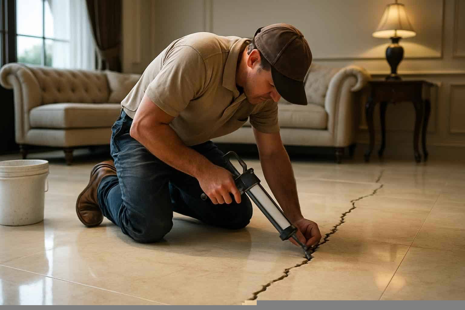 Slab Crack Repair Service in Kingsland TX