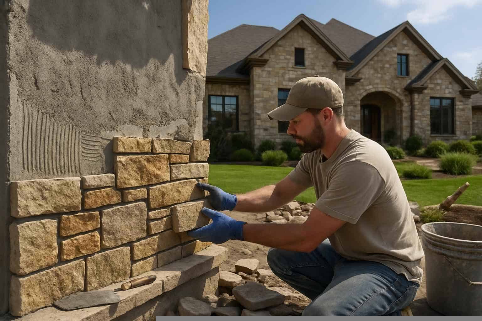 Stone Veneer Installation Service in Kingsland TX