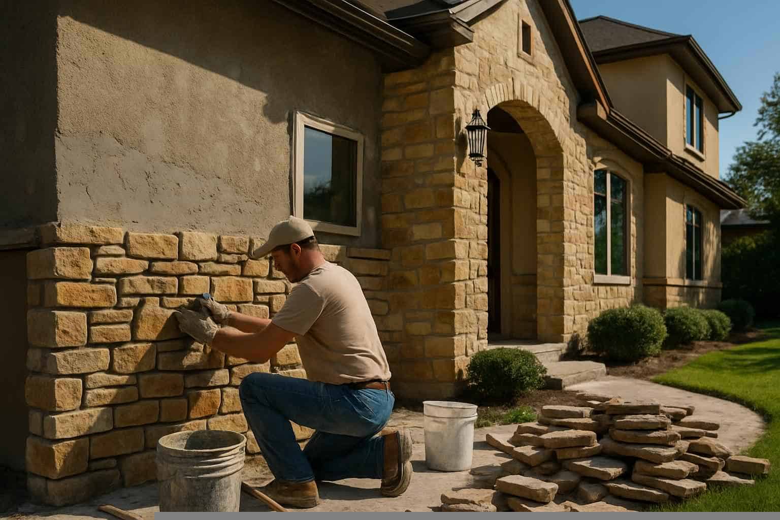 Stone Veneer Installation Service in Llano TX