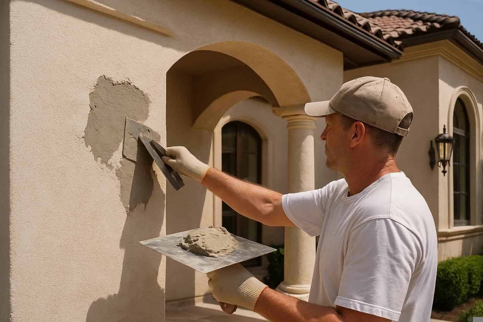 Stucco Patch Service in Llano TX
