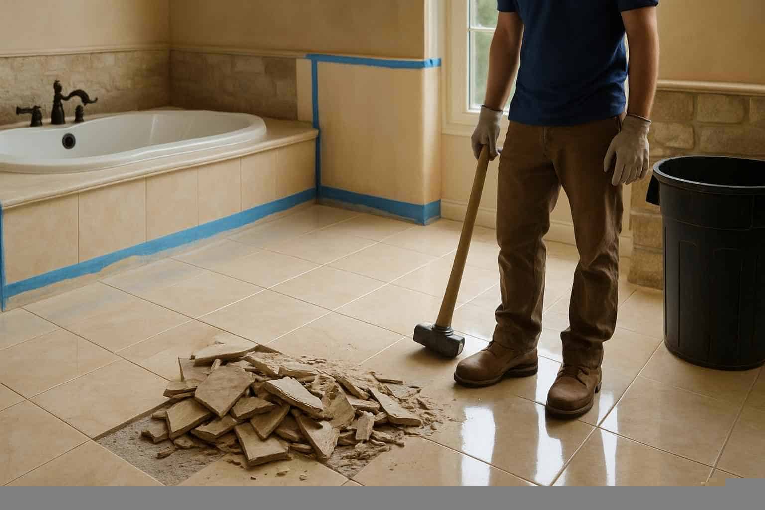 Tile Contractor In Llano TX Tile Demolition Prep Service in Llano TX