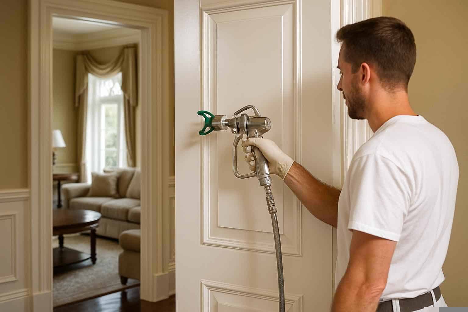 Trim Door Painting Service in Kingsland TX