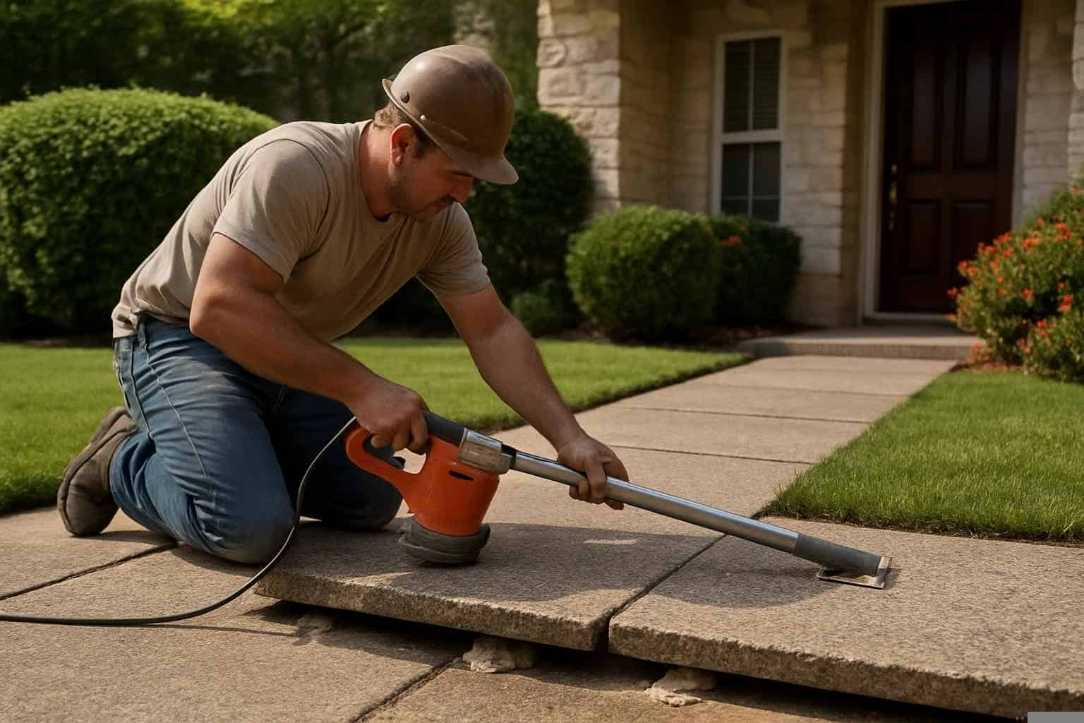 Walkway Repair Leveling Service in Granite Shoals TX