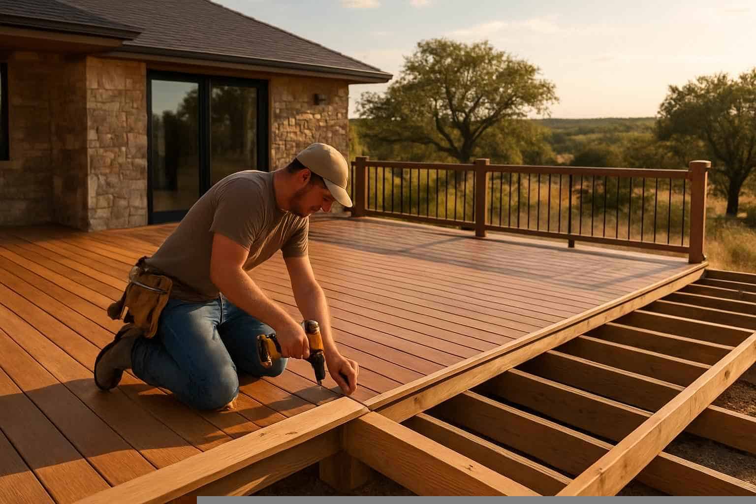 Deck Construction Contractor In Llano TX Wood Deck Builder in Llano TX