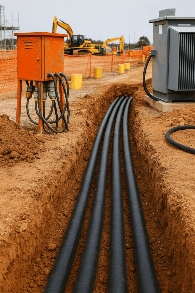 Utility Installation and Temporary Power