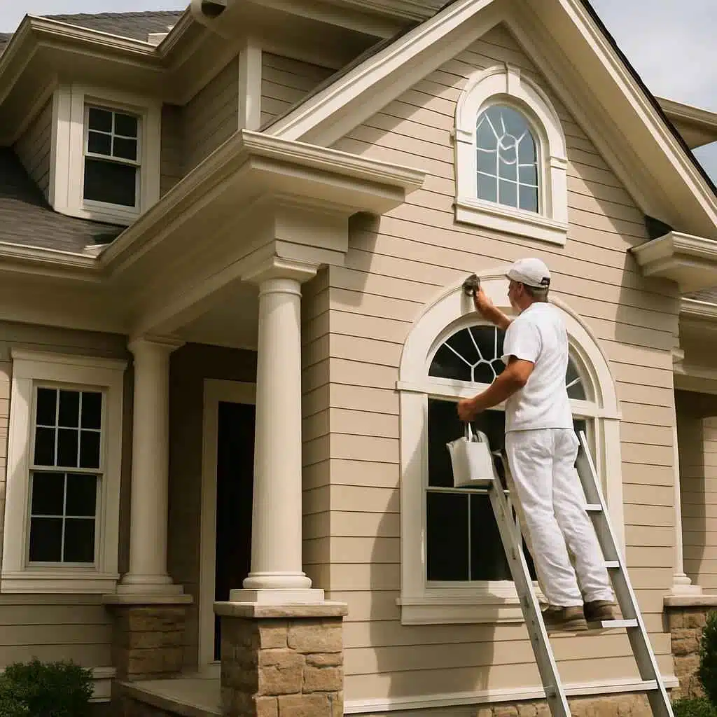 Exterior House Painting Costs and Value in Wimberley TX