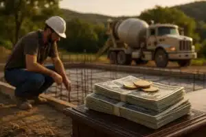 save money on concrete foundations in wimberley texas