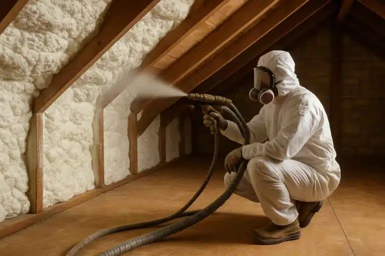 attic spray foam installer in hye tx