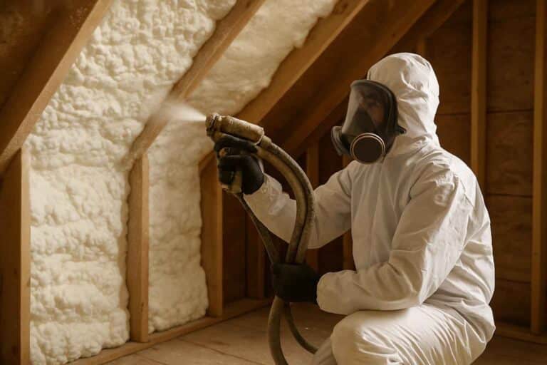 attic spray foam installer in willow city tx