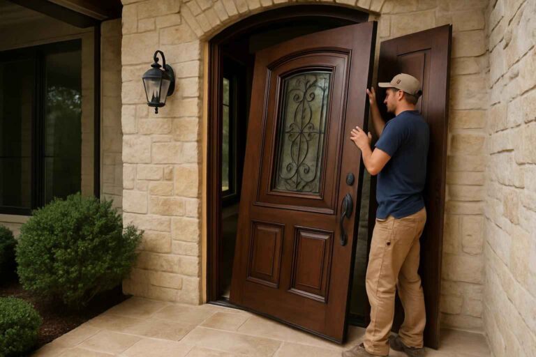 door replacement company in luckenbach tx