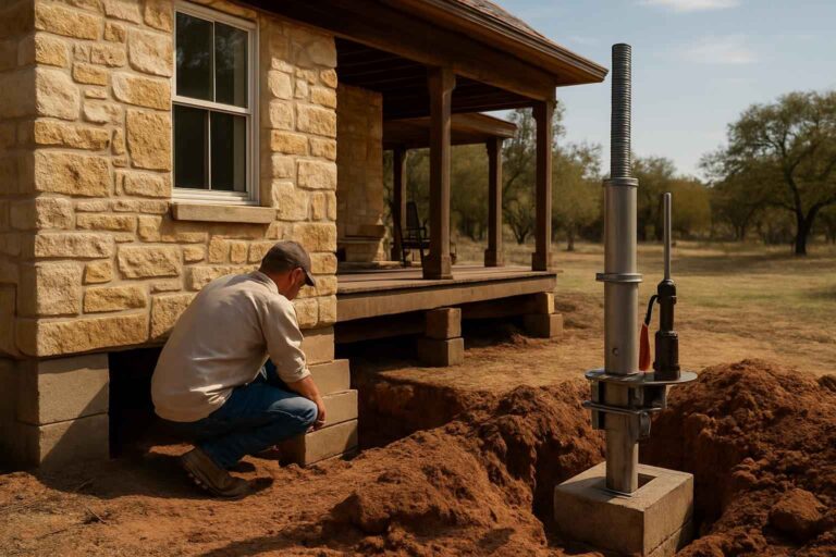 pier beam repair service in willow city tx