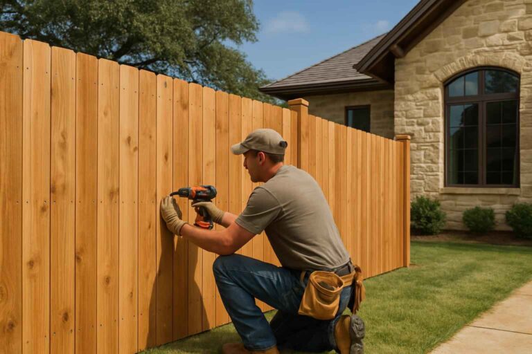 privacy fence installer in fredericksburg tx