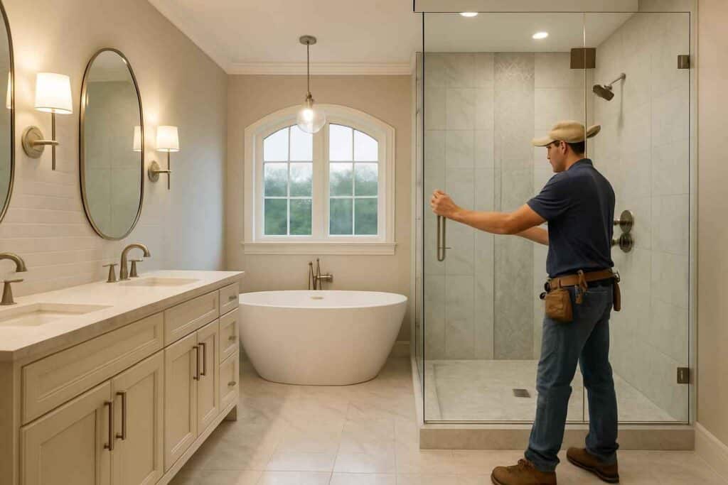 shower remodel company in fredericksburg tx
