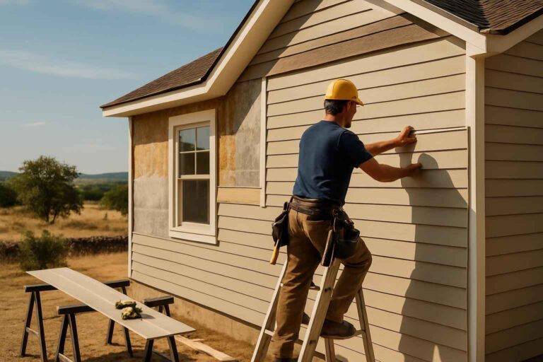 siding replacement company in willow city tx