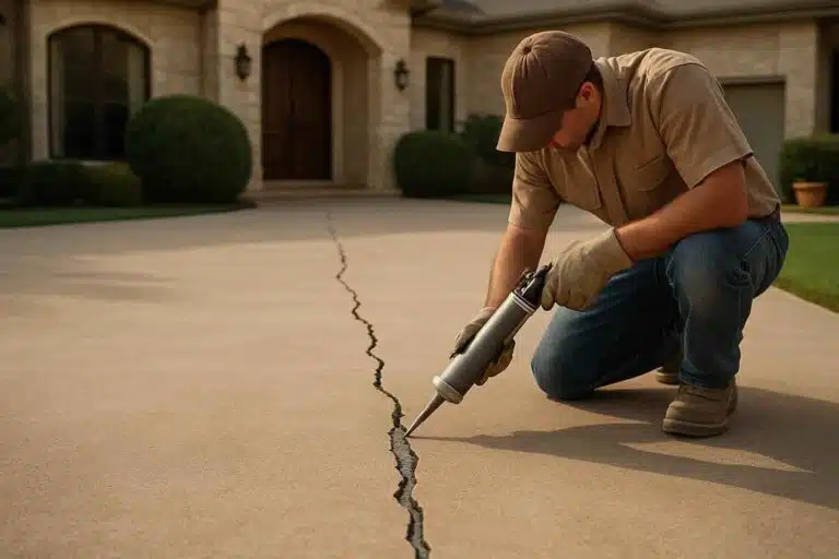 slab crack repair service in fredericksburg tx