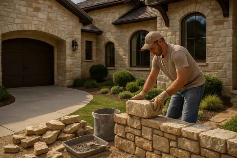 stone masonry contractor in fredericksburg tx