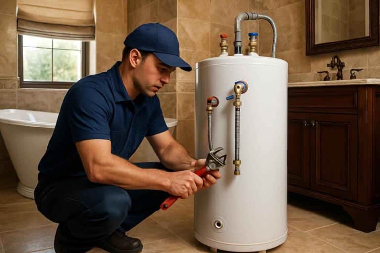 water heater installation service in willow city tx