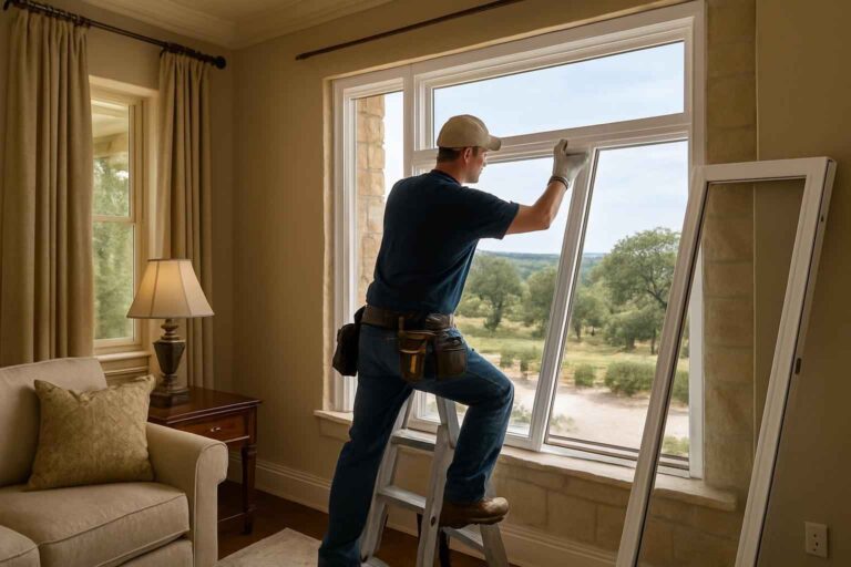 window replacement company in hye tx