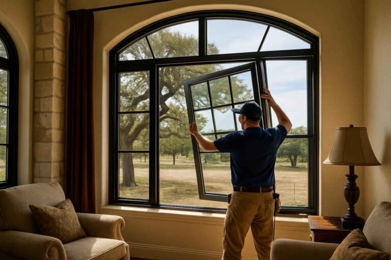 window replacement company in luckenbach tx