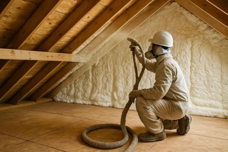 attic spray foam installer in doss tx