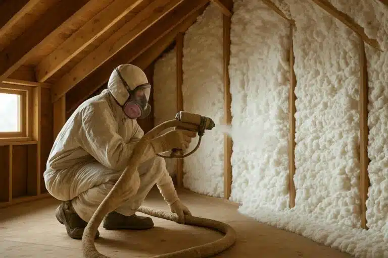 attic spray foam installer in harper tx